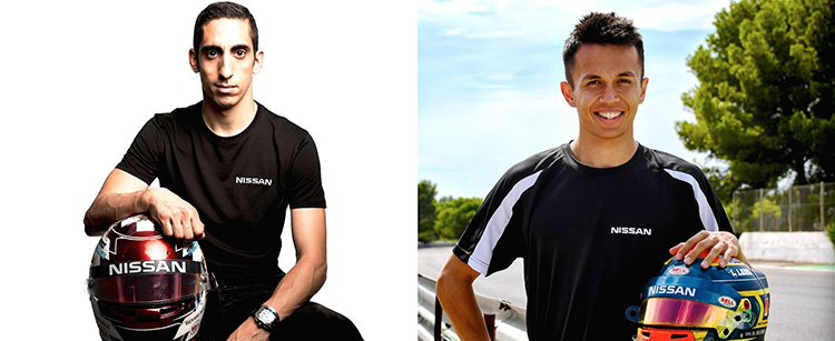 日產汽車攜手塞巴斯蒂安·布埃米（左）和阿萊克斯·艾爾本（右）出征世界電動方程式錦標賽.jpg